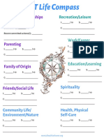 ACT Life Compass Worksheet