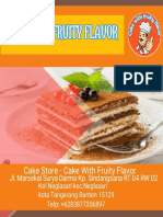 Cake With Fruity Flavor (Final Proposal) - ACC