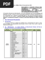 Edital Regulam Medicos Aux Enfermagem 2011