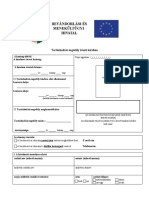 Adatközlő E104 /S041 Nyomtatványhoz | PDF