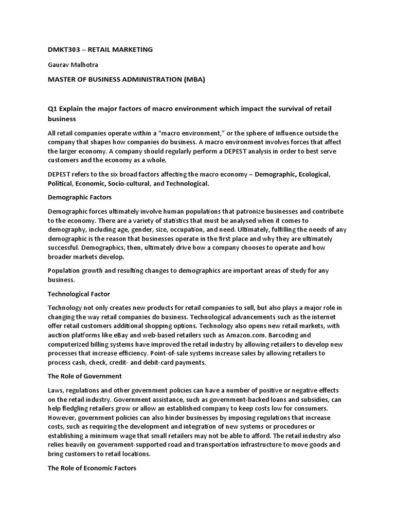 DMKT 303 | PDF
