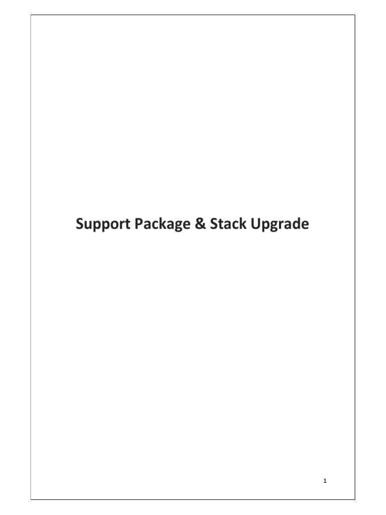 sap-support-pack-and-stack-update-pdf-information-technology