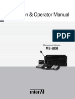 방송MS-6800 MANUAL E