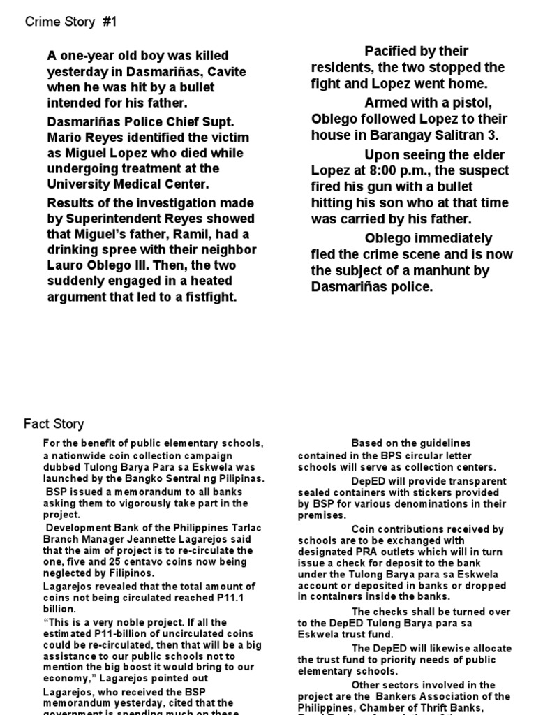 News Structure | PDF