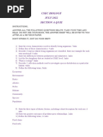 Concise Revision Course Csec HSB - Compress | PDF | Cell (Biology) | Chart