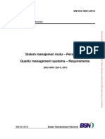 Sni Iso 9001-2015 - BSN (If) PDF