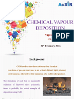 CVD Chemical Vapor Deposition Process Overview