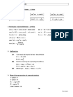 FICHA #3 - Trigonometria - Fórmulas Trigonométricas - 12º Ano PDF