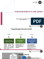 Paparan Kebijakan Ekonomi Kreatif Di Jateng