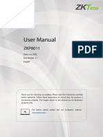 ZKP8011 - User Manual - 20220704