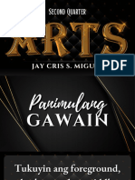 Arts 4 - Krokis o Sketch NG Pamayanang Kultural PDF