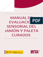 Manual de Evaluacion Sensorial de Jamon y Paleta Curados - 31052022 PDF