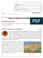 Taak. de Mythe Van de Minotaurus en Het Paleis Van Knossos PDF