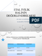 4 Fetal İyi̇li̇k Hali̇ni̇n Değerlendi̇ri̇lmesi̇