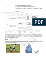 5.1. Naturaleza de La Materia 5.2. Interaccin Entre Materia y Energa