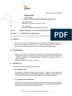 Informe 003 Geologia de Subterranea - Diamantina PDF
