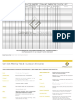 Inspection Checklist PDF
