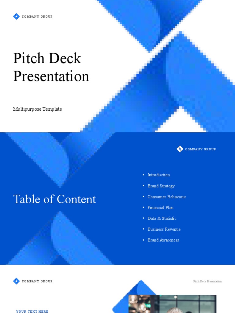 Pitch Deck Business Presentation | PDF