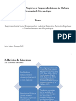 Aula - 7 - Responsabilidade Social Da Indústria Extractiva em Moçambique