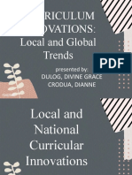 Curriculum Innovations (Crodua and Dulog)