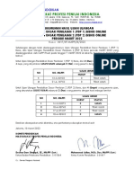 PENGUMUMAN HASIL UJIAN HER GABUNGAN PDP1dan PDP2 BISNIS BATCH 1 (7 MARET 2022)