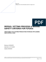 Repsol Vetting Process and Marine Safety Criteria For F (P) SOs
