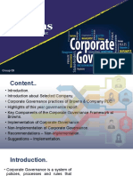 Corporate Governance Report of Browns & Company PLC