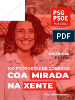 100 Propostas de Goberno #CoaMiradaNaXente PSOE Arteixo Municipais 2023