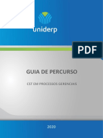 Guia de Percurso - CST Processos Gerenciais - Anhanguera - 2020 PDF
