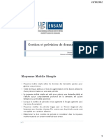 Cours ERP Gestion Et Prévision de Demande PDF