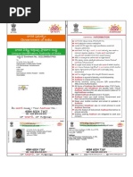 Aadhaar Card Information and Format | PDF | Identity Document | Access ...