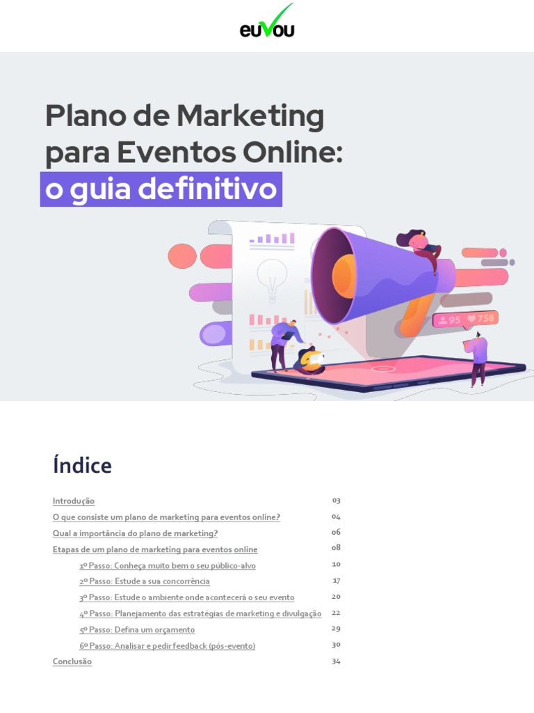 (Euvou) (Plano de Marketing para Eventos Online) PDF | PDF