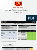 ABFHL-Project Status Report - 25 - 01 - 2023
