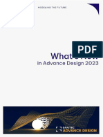 Advance Design What Is New 2023 en