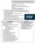 2 - CBS Et Robot - Etapes À Suivre PDF