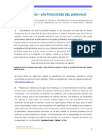 TEMA 2. Textos. Actividad Las Funciones Del Lenguaje Actualizado PDF