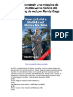Cómo construir una máquina de dinero multinivel la - 5 estrellas reseña del libro