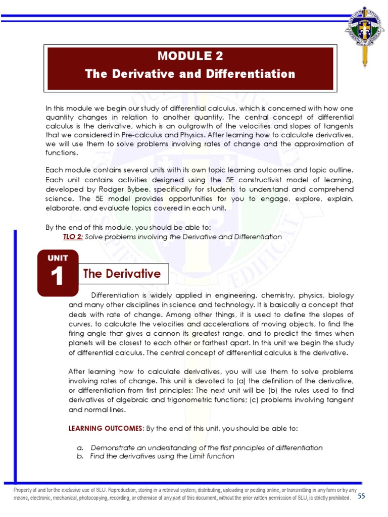 Understanding Derivatives in Calculus | PDF