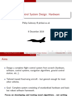 Flight Control System Design Hardware