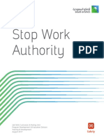 Stop Work Authority