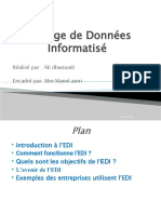 Echange Des Donnees Informatiseé