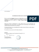 Technosys Experience Letter PDF