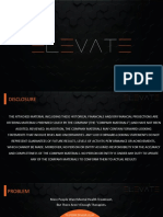 Elevate Pitch Deck - Version 5 PDF
