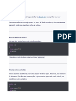 C Unions - Define and Access User-Defined Types Similar to Structs but Share Memory