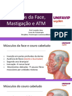Aula 1 - Músculos Mastigação, Face e ATM