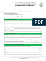 Formulario de Transparencia SENASAG