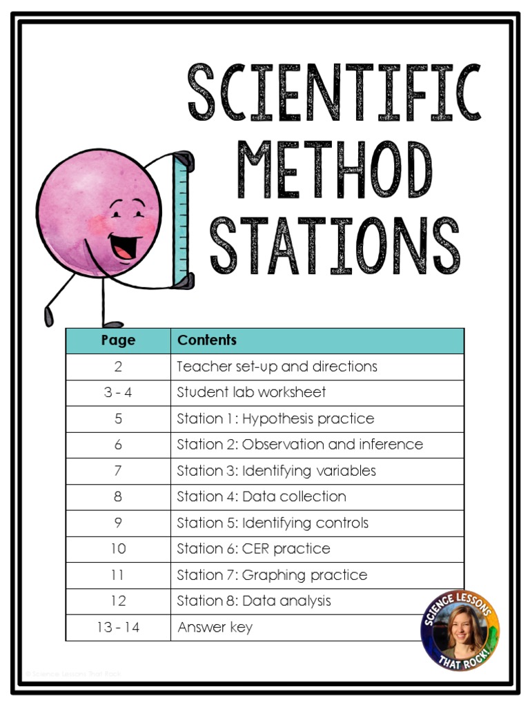 Scientificmethodstationactivity 1 Pdf Download Free Pdf Experiment