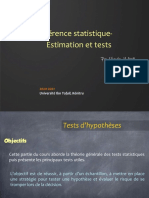 Cours Inférence Statistique I 20-21 PDF