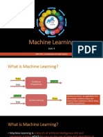Unit 4 - Machine Learning PDF