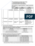 Panduan PMB SMAK Santo Paulus 2023 2024 PDF